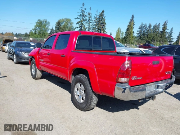 2007 Toyota Tacoma PreRunner with VIN 5TEJU62N47Z365859, listed as a IAAI auction lot 42095759 with 200,194 mi miles. Bid and sale history available at carsss.com. Image 3.