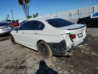 2014 BMW 5 Series 528i with VIN WBA5A5C56ED509725, listed as a Copart auction lot 47868615 with 109,344 mi miles and Salvage Title. Bid and sale history available at carsss.com. Image 2.