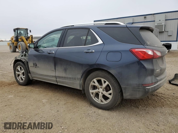 2018 Chevrolet Equinox Premier with VIN 3GNAXVEV8JS528324, listed as a Copart auction lot 50145285 with 43,462 mi miles and Salvage Title. Bid and sale history available at DreamBid. Image 2.