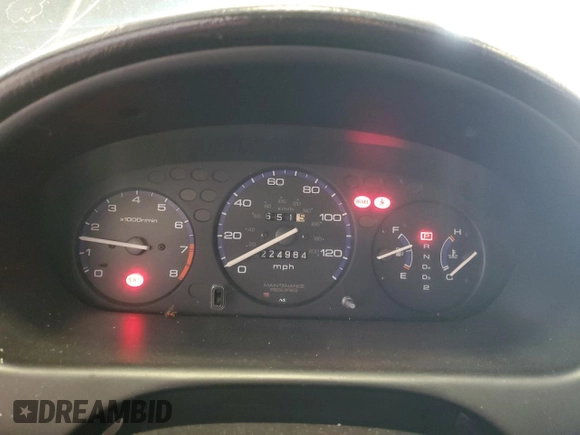 2000 Honda Civic LX with VIN JHMEJ6679YS005805, listed as a Copart auction lot 49810095 with 224,984 mi miles and Salvage Title. Bid and sale history available at DreamBid. Image 9.