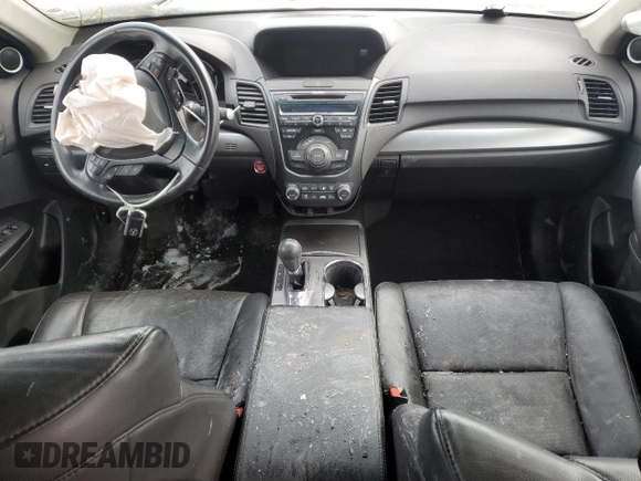 2014 Acura RDX Tech Pkg with VIN 5J8TB4H54EL022976, listed as a Copart auction lot 43689255 with 0 mi miles and Salvage Title. Bid and sale history available at carsss.com. Image 8.