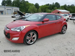 2016 Hyundai Veloster z VIN KMHTC6AD0GU265010, wystawiony jako Copart lot #57019955 z przebiegiem 92 422 mil mil oraz Szkoda całkowita • Salvage title. Historia ofert i sprzedaży dostępna na DreamBid. Obrazek 1.