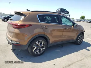 2020 Kia Sportage EX z VIN KNDPN3AC4L7641853, wystawiony jako Copart lot #55013835 z przebiegiem 46 910 mil mil oraz Szkoda całkowita • Salvage title. Historia ofert i sprzedaży dostępna na DreamBid. Obrazek 3.