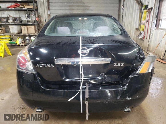 2012 Nissan Altima S with VIN 1N4AL2AP3CC142869, listed as a Copart auction lot 52081045 with 268,136 mi miles and Salvage Title. Bid and sale history available at DreamBid. Image 6.