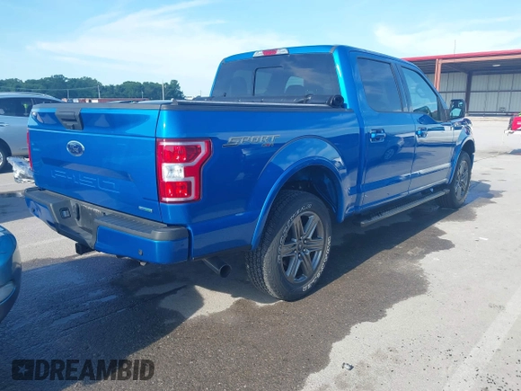 2020 Ford F-150 XL z VIN 1FTEW1EP0LKF26475, wystawiony jako IAAI lot #42678498 z przebiegiem 27 566 mil mil oraz . Historia ofert i sprzedaży dostępna na DreamBid. Obrazek 4.
