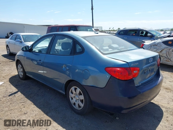 2007 Hyundai Elantra GLS with VIN KMHDU46DX7U136738, listed as a IAAI auction lot 42606826 with 170,729 mi miles and . Bid and sale history available at DreamBid. Image 3.