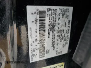 2007 Ford Expedition EL XLT with VIN 1FMFK15537LA92630, listed as a Copart auction lot 59059594 with 239,346 mi miles and Salvage Title. Bid and sale history available at carsss.com. Image 12.