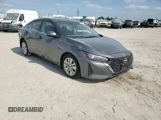 2025 Nissan Sentra S z VIN 3N1AB8BV2SY230267, wystawiony jako Copart lot #53727505 z przebiegiem 19 032 mil mil oraz Szkoda całkowita • Salvage title. Historia ofert i sprzedaży dostępna na DreamBid. Obrazek 10.