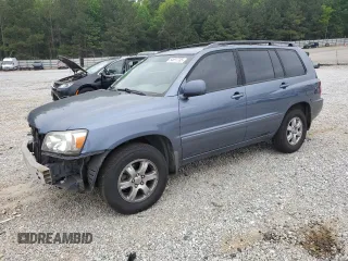 2006 Toyota Highlander z VIN JTEGP21A260123705, wystawiony jako Copart lot #54697735 z przebiegiem 167 114 mil mil oraz Szkoda całkowita • Salvage title. Historia ofert i sprzedaży dostępna na DreamBid. Obrazek 1.