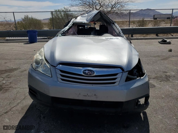 2011 Subaru Outback 2.5i with VIN 4S4BRBAC1B3408457, listed as a Copart auction lot 50586115 with 0 mi miles and Salvage Title. Bid and sale history available at carsss.com. Image 5.