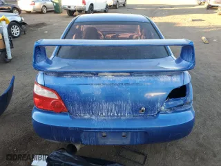 2004 Subaru Impreza Sedan (Natl) WRX with VIN JF1GD29694G523719, listed as a Copart auction lot 83358874 with 0 mi miles and Non Repairable. Bid and sale history available at carsss.com. Image 6.