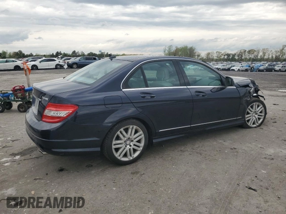 2009 Mercedes-Benz C-Class 3.0L Sport with VIN WDDGF81X49F236898, listed as a Copart auction lot 53318825 with 124,176 mi miles and Salvage Title. Bid and sale history available at carsss.com. Image 3.