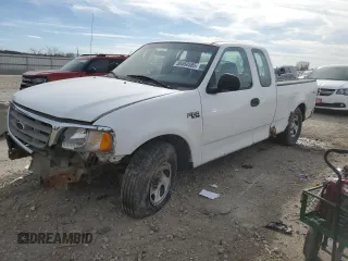 2002 Ford F-150 XL with VIN 1FTRX17212NA65610, listed as a Copart auction lot 50460585 with 129,823 mi miles and Clean Title. Bid and sale history available at carsss.com. Image 1.