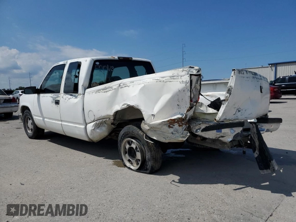 1996 GMC Sierra 1500 with VIN 2GTEC19W8T1520613, listed as a Copart auction lot 70603714 with 356,192 mi miles and Salvage Title. Bid and sale history available at DreamBid. Image 2.