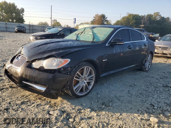 2010 Jaguar XF Supercharged with VIN SAJWA0HE9AMR69413, listed as a Copart auction lot 74997834 with 0 mi miles and Salvage Title. Bid and sale history available at carsss.com. Image 1.