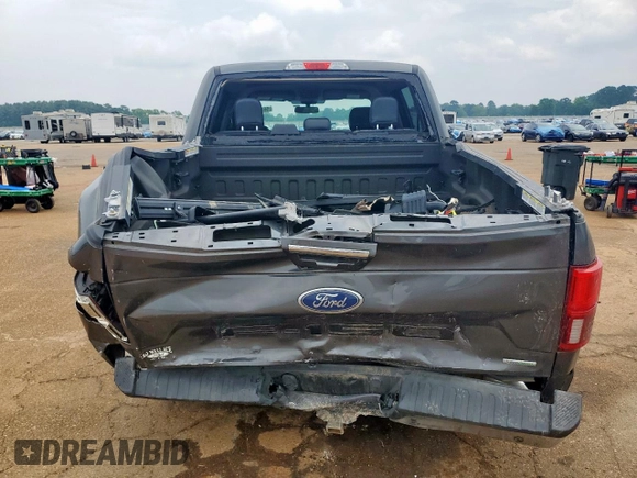 2020 Ford F-150 XL with VIN 1FTEW1CP9LKF25862, listed as a Copart auction lot 56596825 with 41,088 mi miles and Salvage title. Bid and sale history available at DreamBid. Image 6.