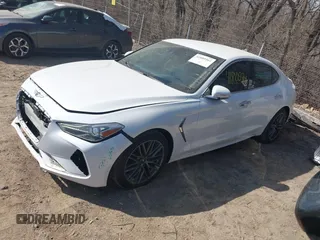 2019 Genesis G70 Advanced with VIN KMTG54LE7KU035128, listed as a IAAI auction lot 41805564 with 35,277 mi miles and . Bid and sale history available at carsss.com. Image 2.