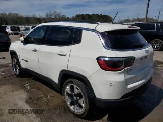 2018 Jeep Compass Limited with VIN 3C4NJCCB4JT406675, listed as a Copart auction lot 48693095 with 101,571 mi miles and Salvage Title. Bid and sale history available at carsss.com. Image 2.