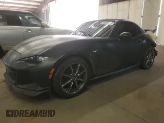 2020 Mazda MX-5 Miata RF Grand Touring with VIN JM1NDAM74L0417195, listed as a Copart auction lot 45005605 with 42,085 mi miles and Salvage Title. Bid and sale history available at carsss.com. Image 1.