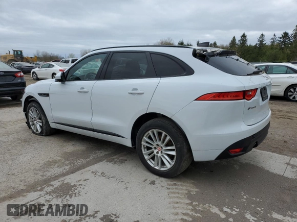 2020 Jaguar F-Pace 25t Checkered Flag Edition with VIN SADCP2FX6LA662984, listed as a Copart auction lot 55518465 with 39,981 mi miles and Clean title. Bid and sale history available at DreamBid. Image 2.