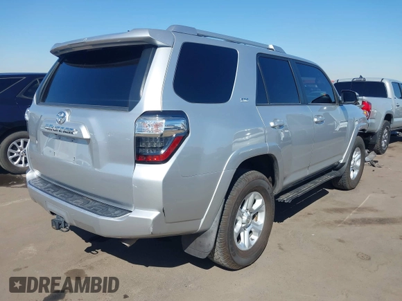 2015 Toyota 4Runner Limited with VIN JTEBU5JR0F5216462, listed as a IAAI auction lot 41665409 with 100,447 mi miles and . Bid and sale history available at carsss.com. Image 4.