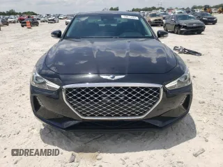 2021 Genesis G70 2.0T with VIN KMTG34LA7MU070211, listed as a Copart auction lot 59613564 with 18,062 mi miles and Salvage Title. Bid and sale history available at carsss.com. Image 5.