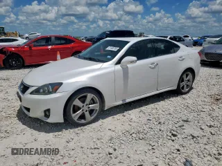 2011 Lexus IS 250 with VIN JTHBF5C24B5135973, listed as a Copart auction lot 61450785 with 158,540 mi miles and Salvage title. Bid and sale history available at DreamBid. Image 1.