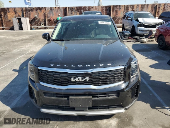 2022 Kia Telluride LX с VIN 5XYP2DHC8NG272893, выставлен на аукционе Copart как лот 51962465 с пробегом 15 996 миль миль и Списание • Salvage title. История ставок и продаж доступна на DreamBid. Изображение 5.