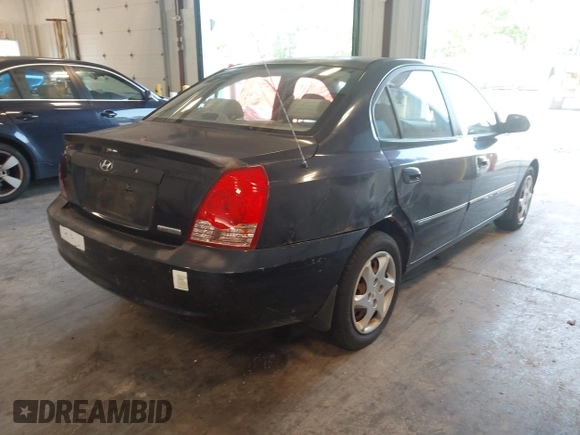 2006 Hyundai Elantra GLS with VIN KMHDN46DX6U235040, listed as a IAAI auction lot 42577175 with 111,754 mi miles and . Bid and sale history available at DreamBid. Image 4.