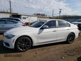 2016 BMW 3 Series 320i xDrive with VIN WBA8E5G51GNT40626, listed as a Copart auction lot 53555795 with 95,446 mi miles and Salvage Title. Bid and sale history available at carsss.com. Image 1.