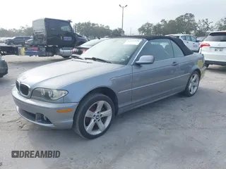 2004 BMW 3 Series 325Ci with VIN WBABW33484PL32415, listed as a IAAI auction lot 41437528 with 105,615 mi miles. Bid and sale history available at carsss.com. Image 2.