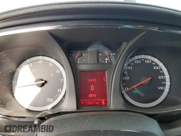 2012 GMC Terrain SLT-2 with VIN 2GKFLWE59C6214574, listed as a Copart auction lot 42622435 with 115,411 mi miles and Salvage Title. Bid and sale history available at DreamBid. Image 9.