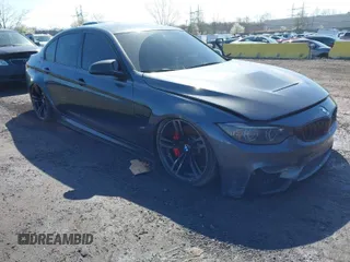 2016 BMW M3 with VIN WBS8M9C53G5E68381, listed as a IAAI auction lot 41991499 with 71,941 mi miles and . Bid and sale history available at DreamBid. Image 1.