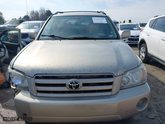 2006 Toyota Highlander w/3rd Row with VIN JTEEP21A460164909, listed as a IAAI auction lot 41656776 with 249,258 mi miles. Bid and sale history available at carsss.com. Image 12.