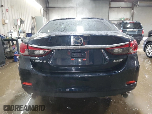 2016 Mazda 6 i Sport with VIN JM1GJ1U57G1415571, listed as a Copart auction lot 52508985 with 72,822 mi miles and Salvage Title. Bid and sale history available at DreamBid. Image 6.
