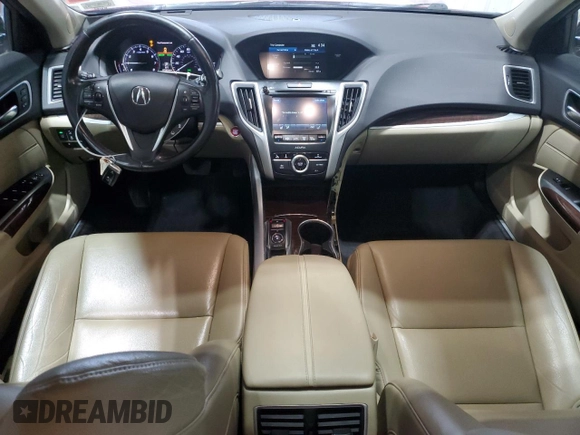 2019 Acura TLX with VIN 19UUB2F32KA008690, listed as a Copart auction lot 80635604 with 79,464 mi miles and Salvage Title. Bid and sale history available at carsss.com. Image 8.
