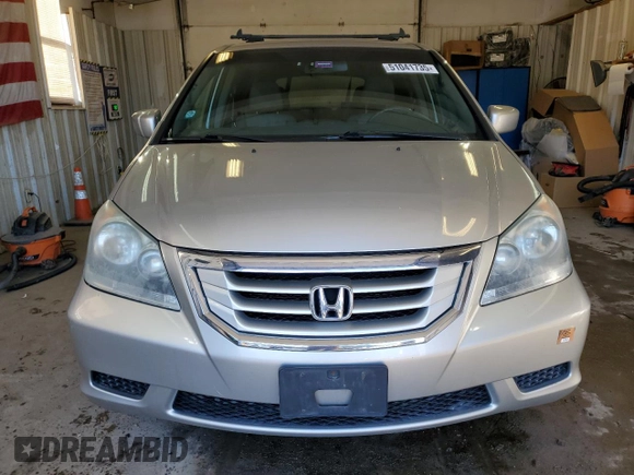 2008 Honda Odyssey EX-L with VIN 5FNRL38698B419308, listed as a Copart auction lot 51041735 with 123,161 mi miles and Salvage Title. Bid and sale history available at carsss.com. Image 5.