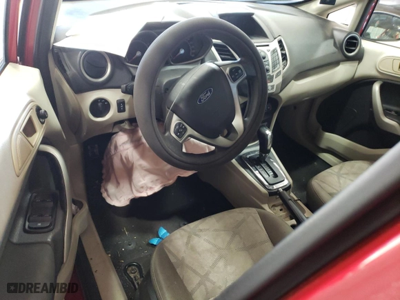 2012 Ford Fiesta SE with VIN 3FADP4EJ9CM164957, listed as a Copart auction lot 45578425 with 0 mi miles and Salvage Title. Bid and sale history available at carsss.com. Image 8.