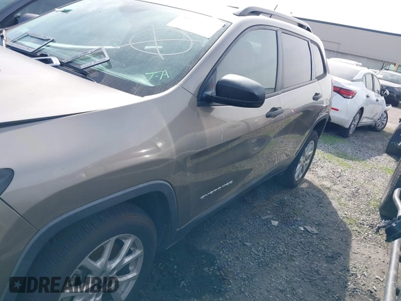 2017 Jeep Cherokee Altitude with VIN 1C4PJLAS7HW617482, listed as a IAAI auction lot 41226235 with 64,708 mi miles and . Bid and sale history available at DreamBid. Image 15.