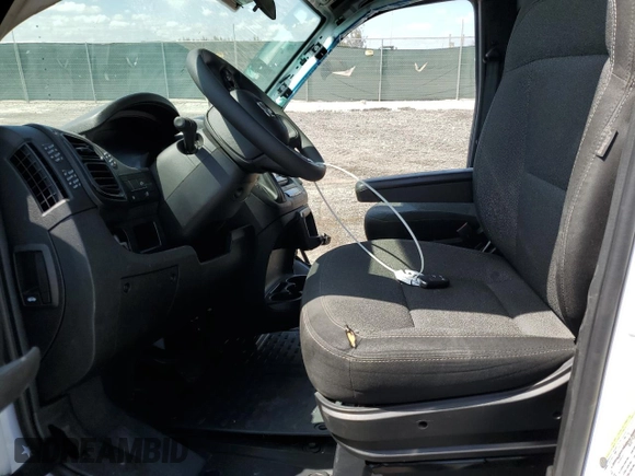 2025 Ram ProMaster Cargo Tradesman with VIN 3C6LRVVG4SE516112, listed as a Copart auction lot 54723745 with Not Provided miles and Salvage Title. Bid and sale history available at carsss.com. Image 7.