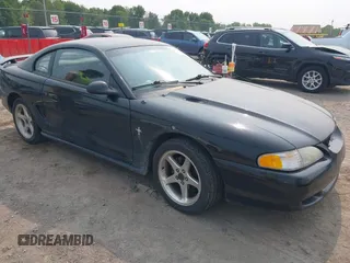 1998 Ford Mustang with VIN 1FAFP4048WF206663, listed as a IAAI auction lot 42417476 with 150,665 mi miles and . Bid and sale history available at DreamBid. Image 1.