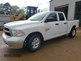 2022 Ram 1500 Tradesman with VIN 1C6RR6FG4NS170756, listed as a Copart auction lot 49491295 with 81,106 mi miles and Salvage title. Bid and sale history available at DreamBid. Image 1.