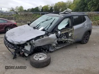 2019 Jeep Compass High Altitude z VIN 3C4NJDCB9KT735119, wystawiony jako Copart lot #72380034 z przebiegiem Nie podano mil oraz Szkoda całkowita • Salvage title. Historia ofert i sprzedaży dostępna na DreamBid. Obrazek 1.