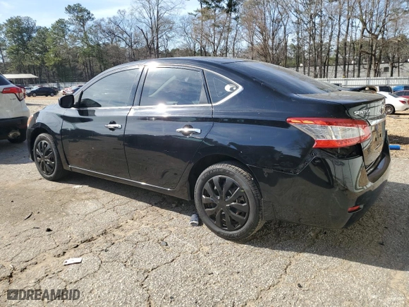 2014 Nissan Sentra S with VIN 3N1AB7AP5EY312379, listed as a Copart auction lot 49673235 with 123,500 mi miles and Salvage Title. Bid and sale history available at carsss.com. Image 2.
