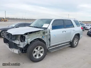 2010 Toyota 4Runner SR5 with VIN JTEZU5JR2A5007733, listed as a IAAI auction lot 41337671 with 93,371 mi miles. Bid and sale history available at carsss.com. Image 2.