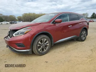 2018 Nissan Murano SV with VIN 5N1AZ2MG5JN150750, listed as a Copart auction lot 49911885 with 75,114 mi miles and Salvage Title. Bid and sale history available at DreamBid. Image 1.