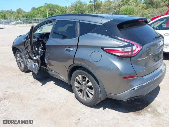 2015 Nissan Murano SL with VIN 5N1AZ2MG1FN281343, listed as a IAAI auction lot 41964042 with 127,146 mi miles. Bid and sale history available at carsss.com. Image 3.