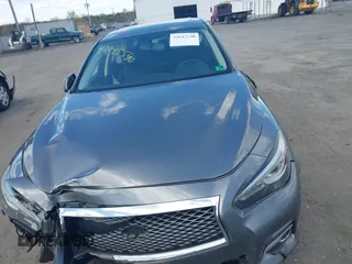 2017 Infiniti Q50 3.0t Premium with VIN JN1EV7AR7HM832617, listed as a IAAI auction lot 42043540 with 94,807 mi miles. Bid and sale history available at carsss.com. Image 12.