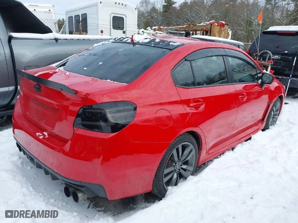 2016 Subaru WRX Premium with VIN JF1VA1E62G9819500, listed as a IAAI auction lot 41535640 with 77,932 mi miles. Bid and sale history available at carsss.com. Image 4.