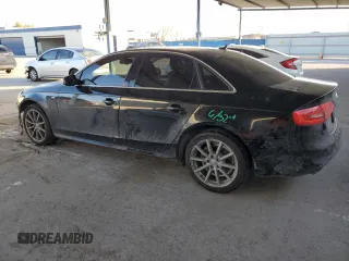2014 Audi A4 Premium Plus with VIN WAUEFAFLXEN011719, listed as a Copart auction lot 89273005 with 118,529 mi miles and Salvage Title. Bid and sale history available at carsss.com. Image 2.